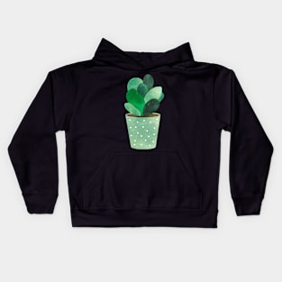 Water color cacti funny gift idea for men women men and kids Kids Hoodie